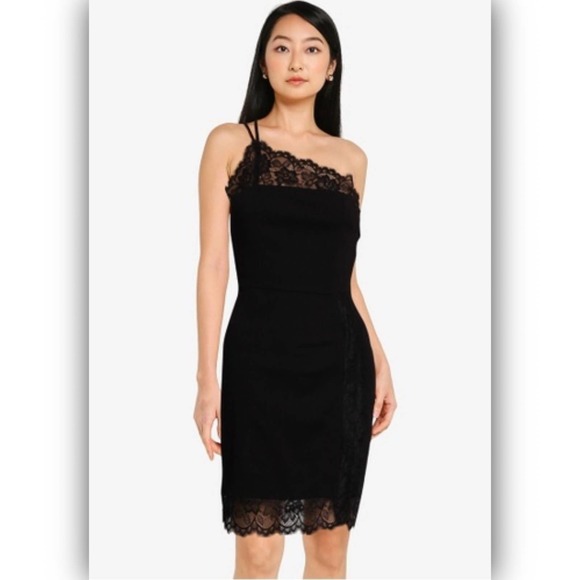 Free People Bodycon Dress Mini 1 Shoulder - Picture 9 of 13